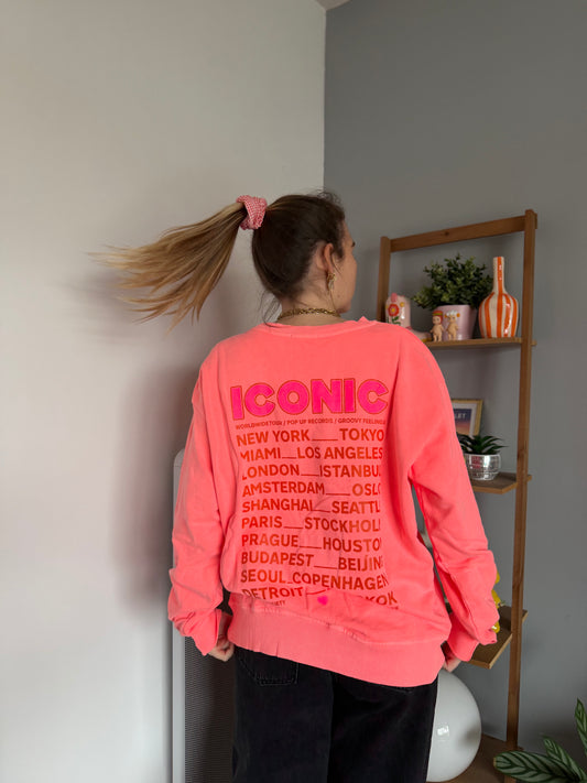 Sweat ICONIC Corail fluo