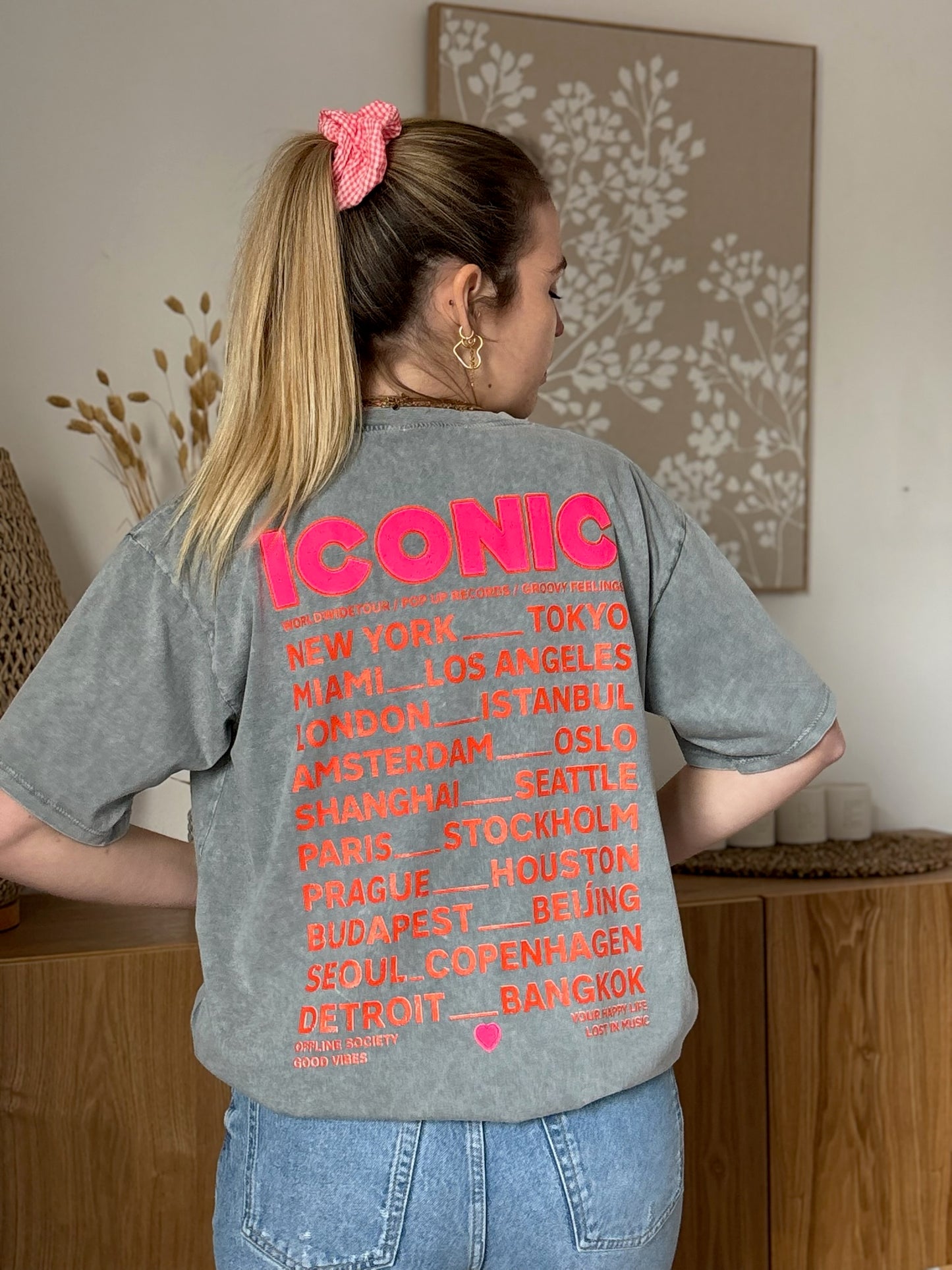T-shirt ICONIC Gris