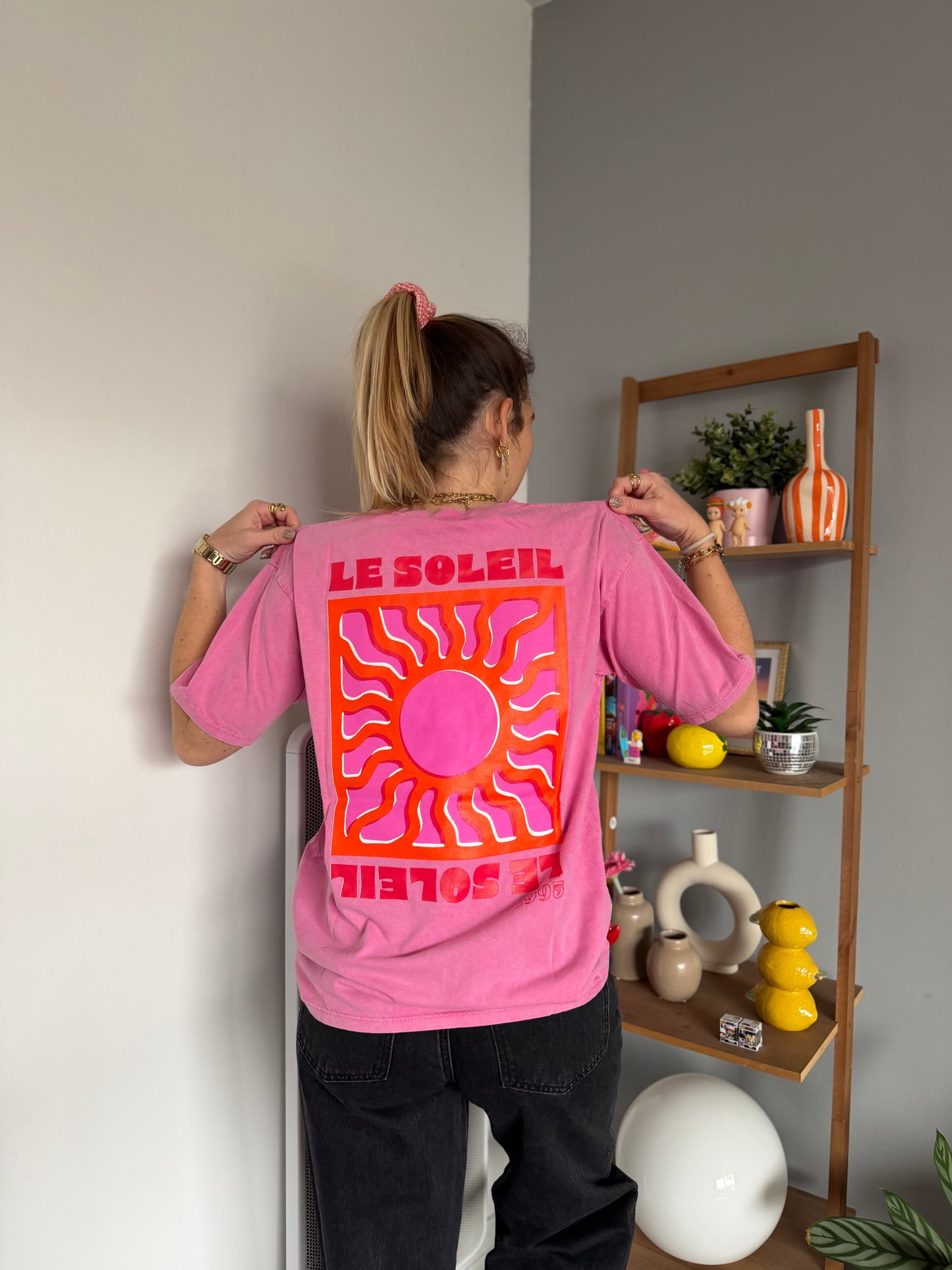 T-shirt SOLEIL Rose