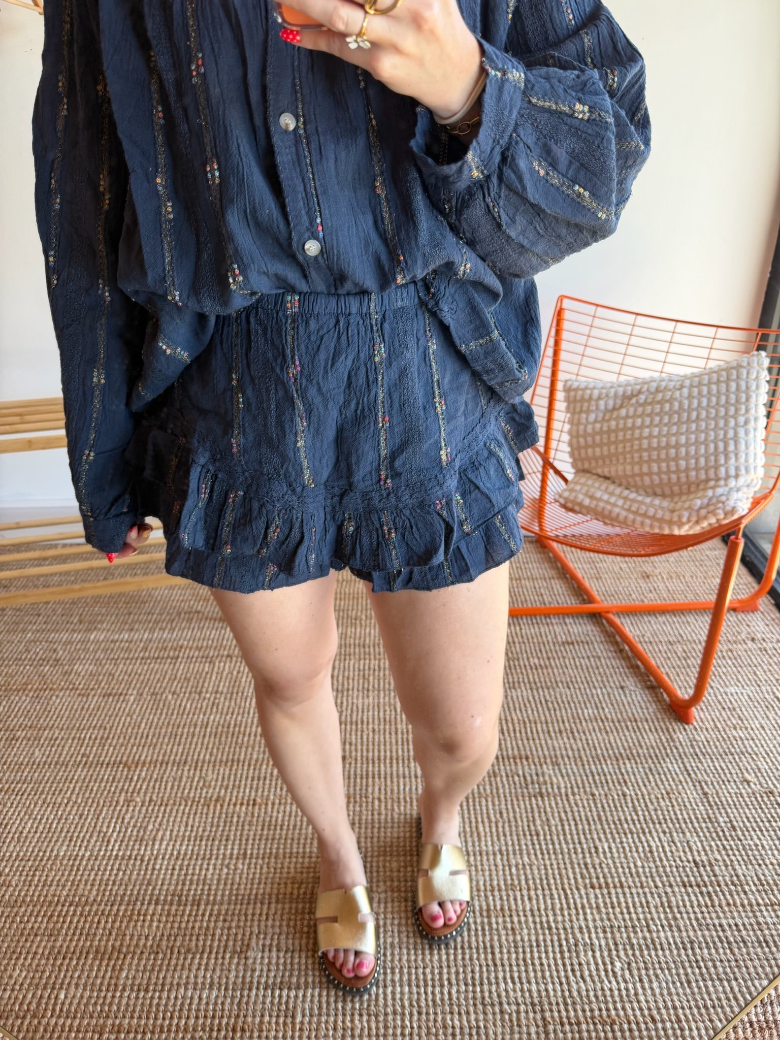 Ensemble LILOU Bleu marine