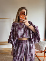Blouse DIANE Prune