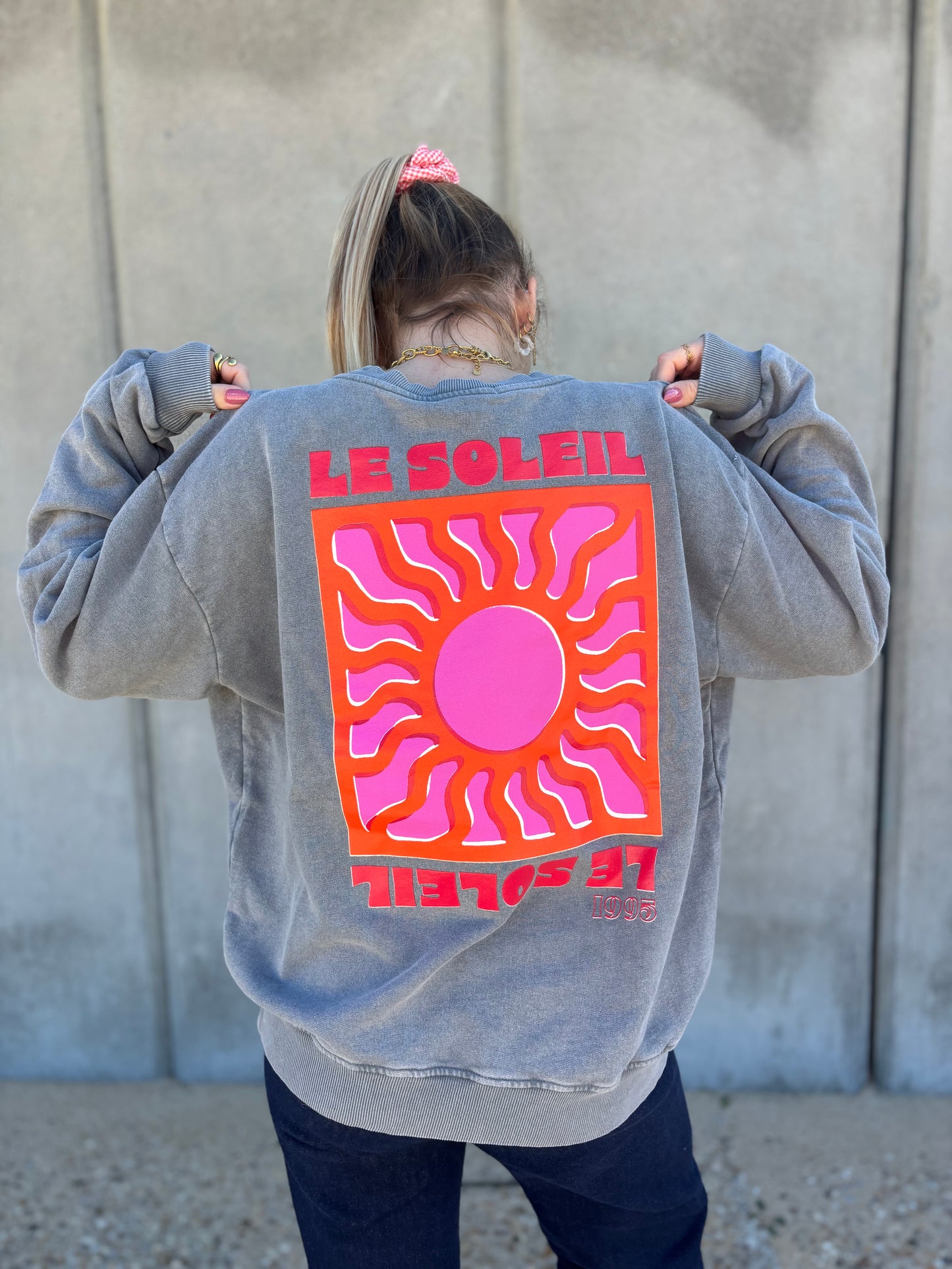 Sweat SOLEIL Gris