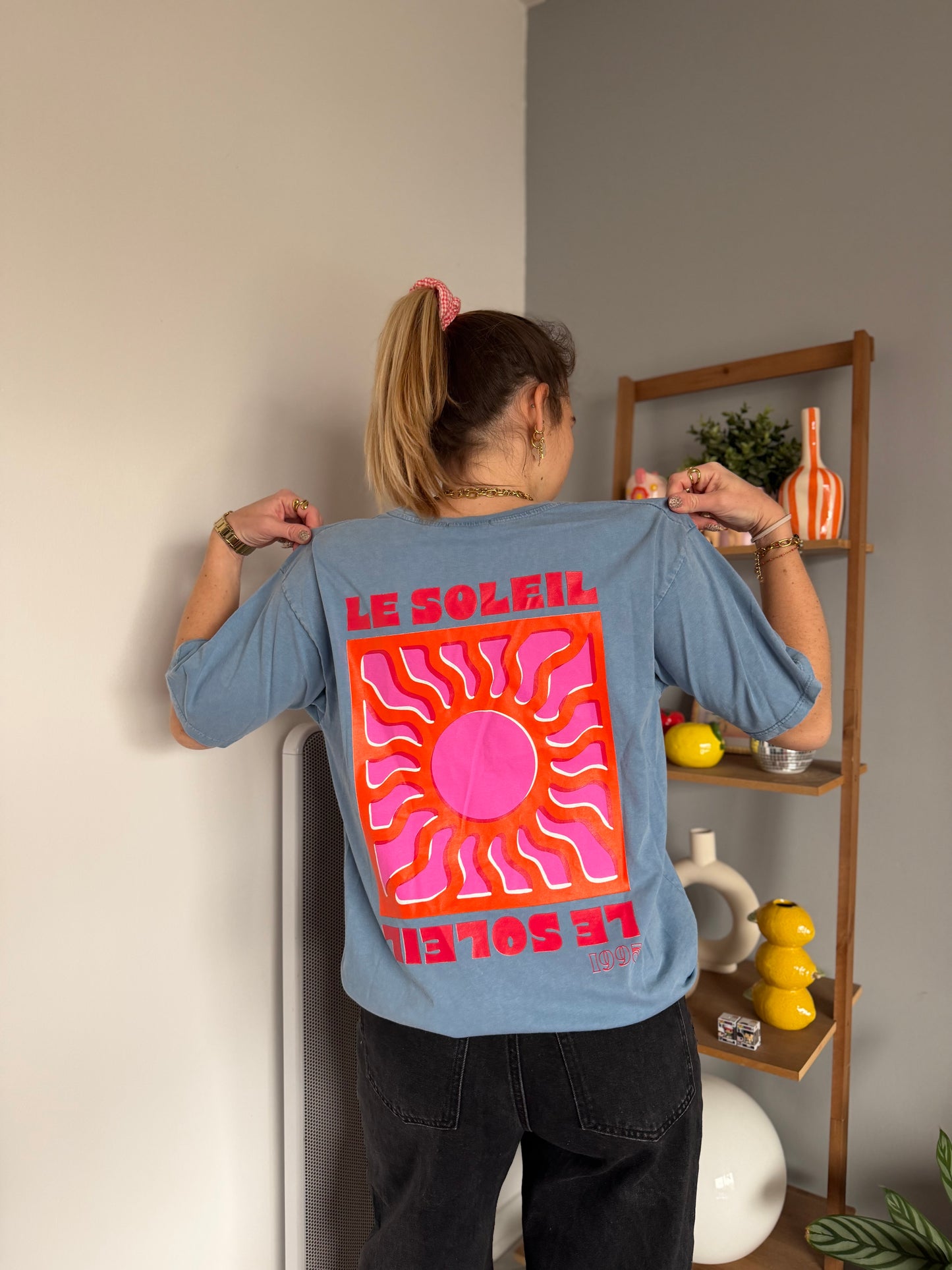 T-shirt SOLEIL Bleu