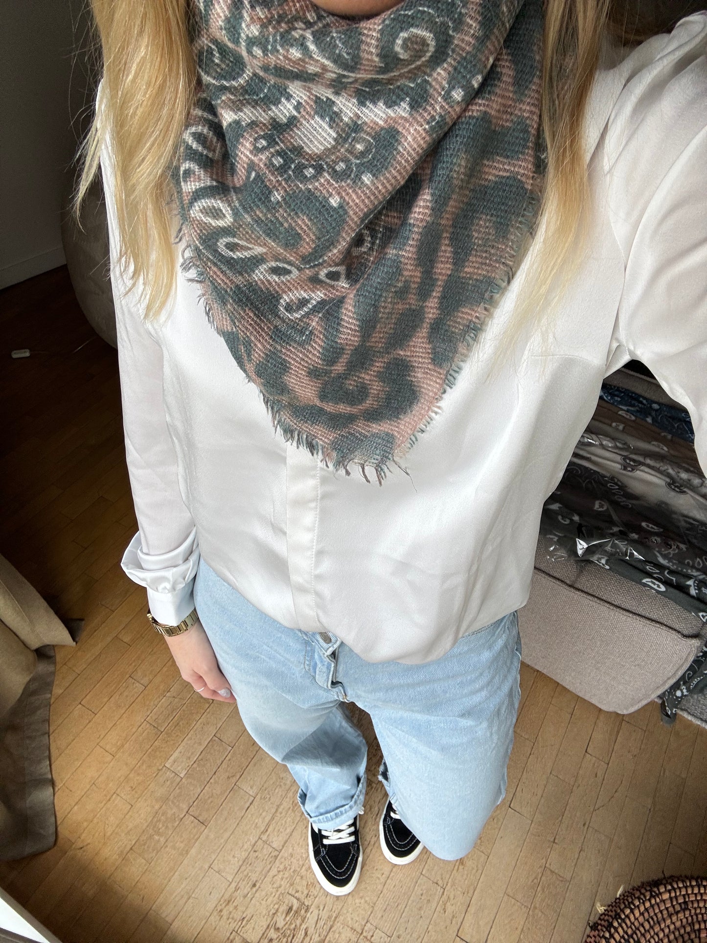 Foulard Bandana Grand Léopard