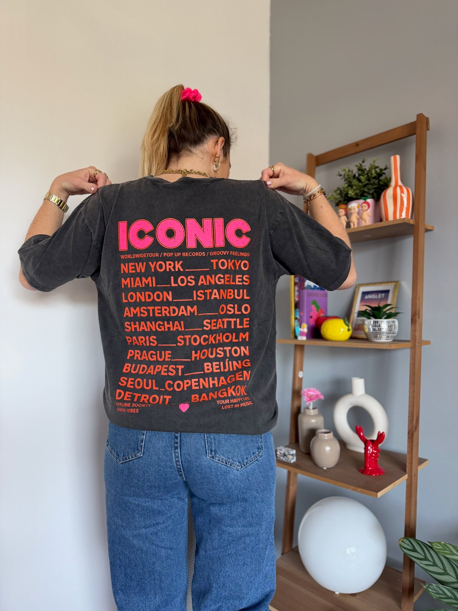 T-shirt ICONIC Noir