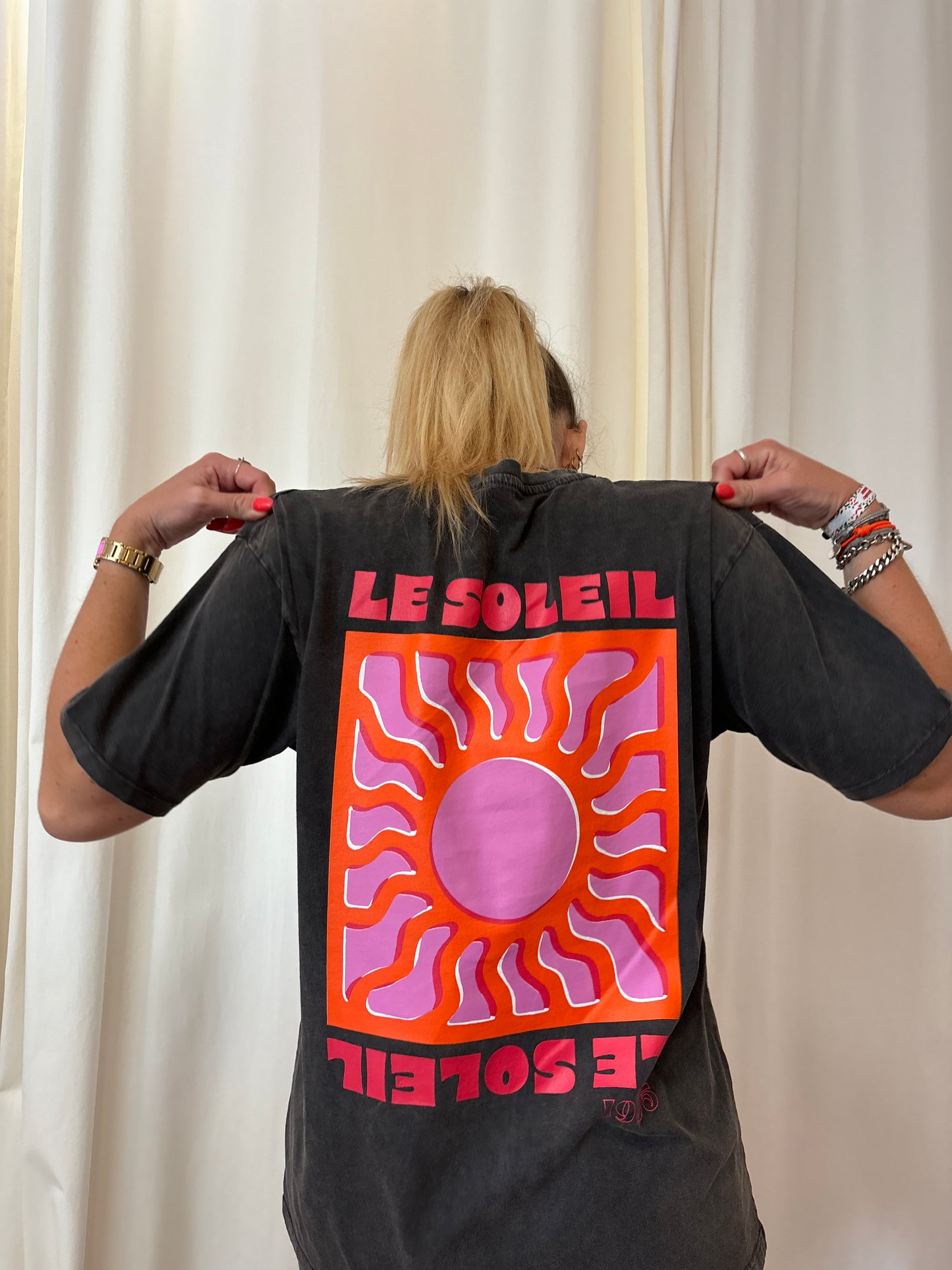 T-shirt SOLEIL Noir