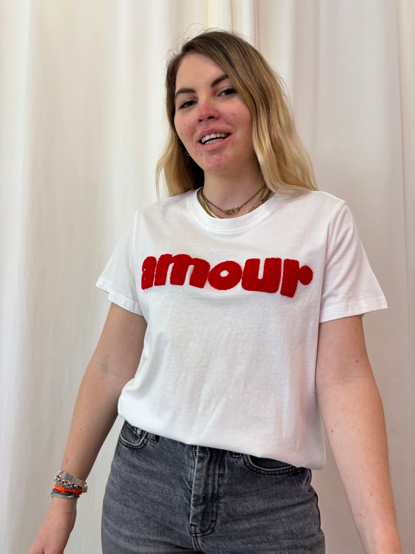 T-shirt AMOUR Rouge