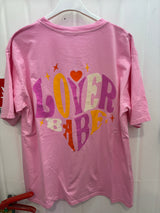 T-shirt LOVE BABE Rose