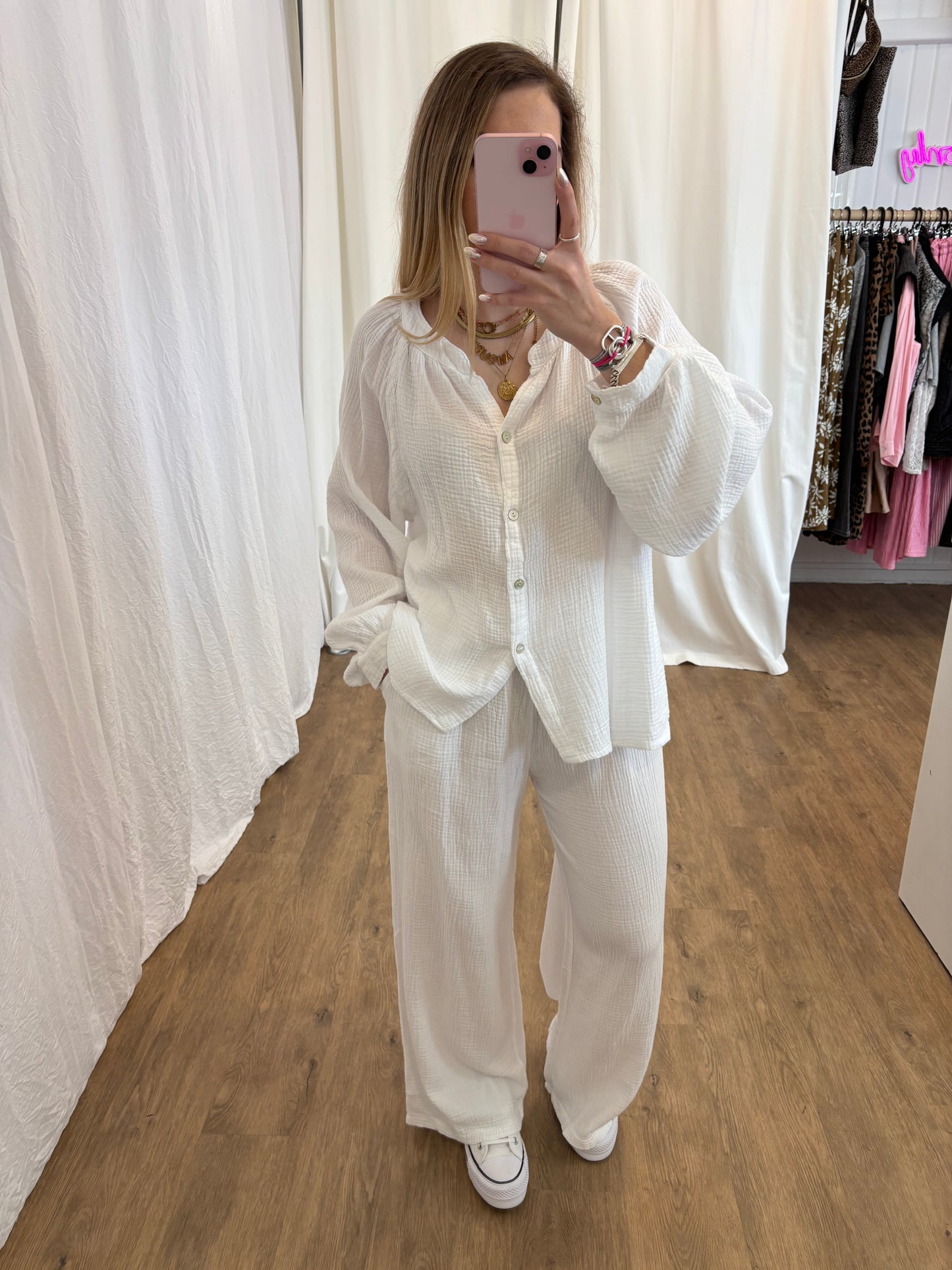 Pantalon LYA Blanc
