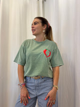 T-shirt SPICY LOVE Vert ••