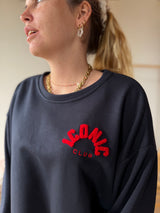 Sweat ICONIC CLUB Bleu marine