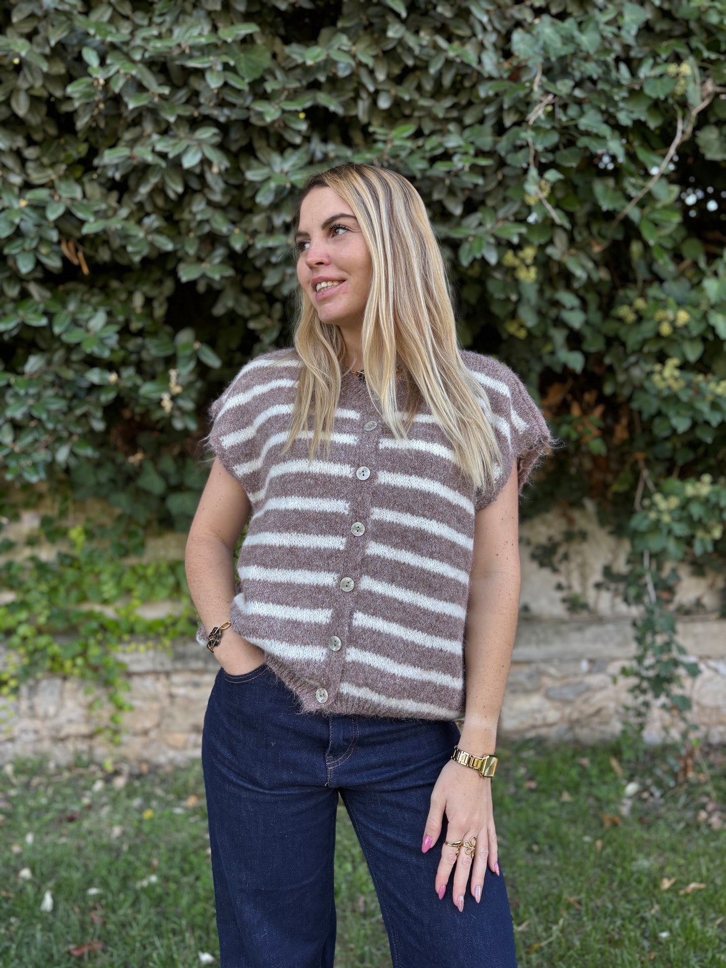 Gilet sans manches ZOÉ - 8 couleurs