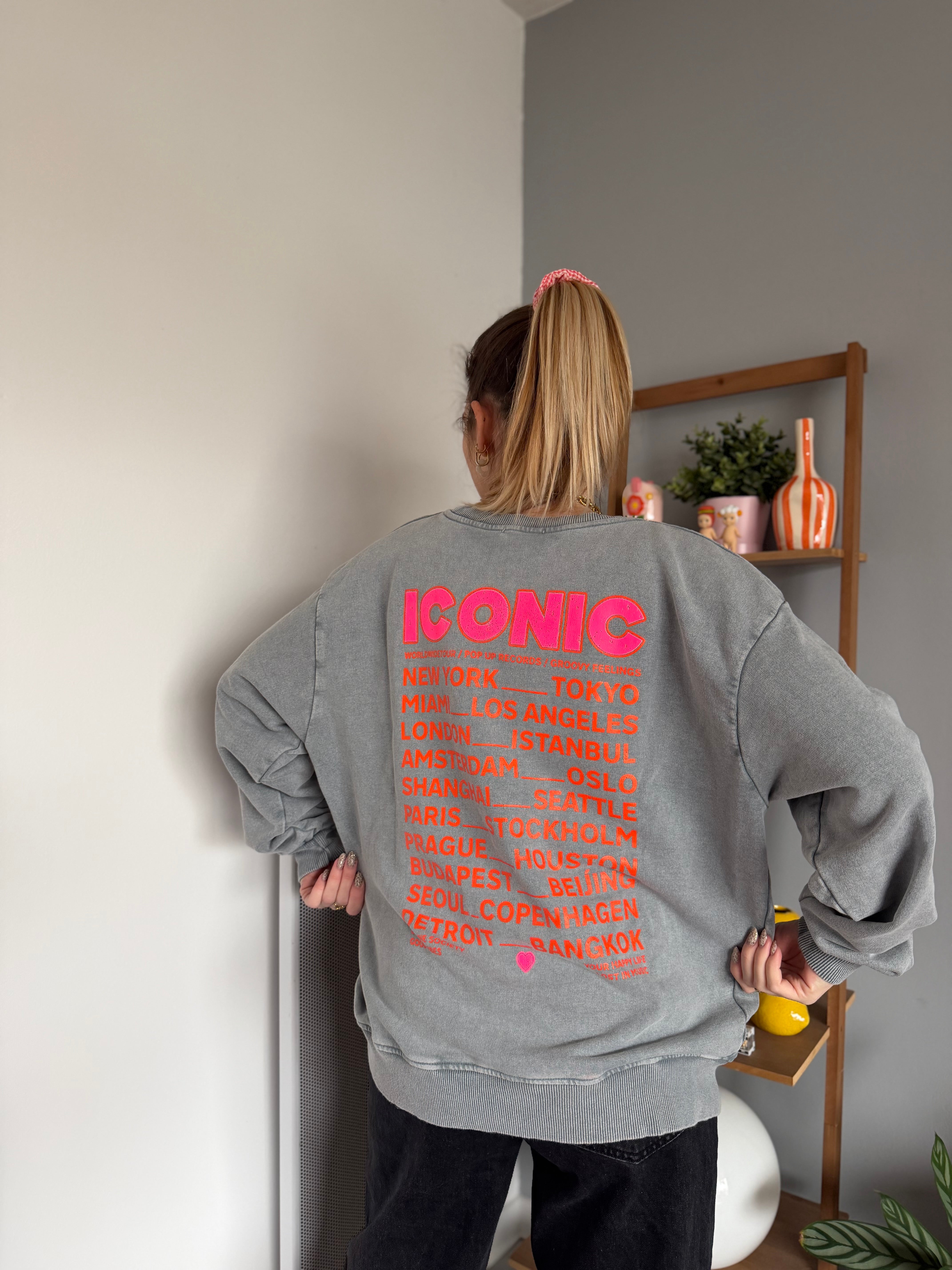 Sweat ICONIC Gris