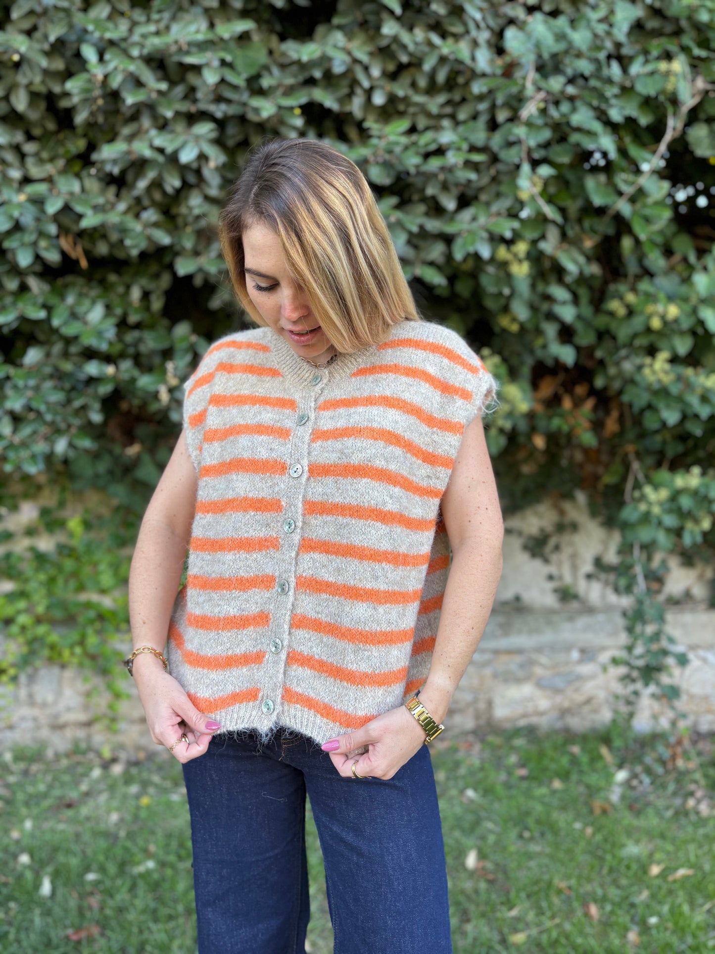Gilet sans manches ZOÉ - 8 couleurs