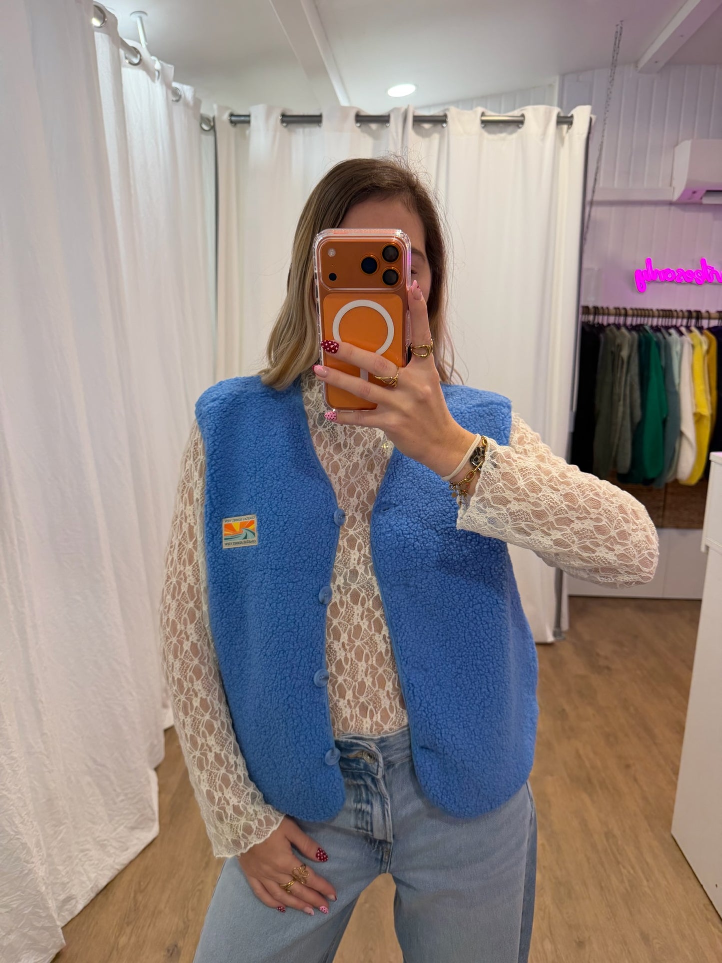 Gilet sans manches NINA Bleu