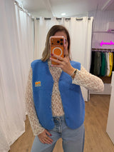 Gilet sans manches NINA Bleu