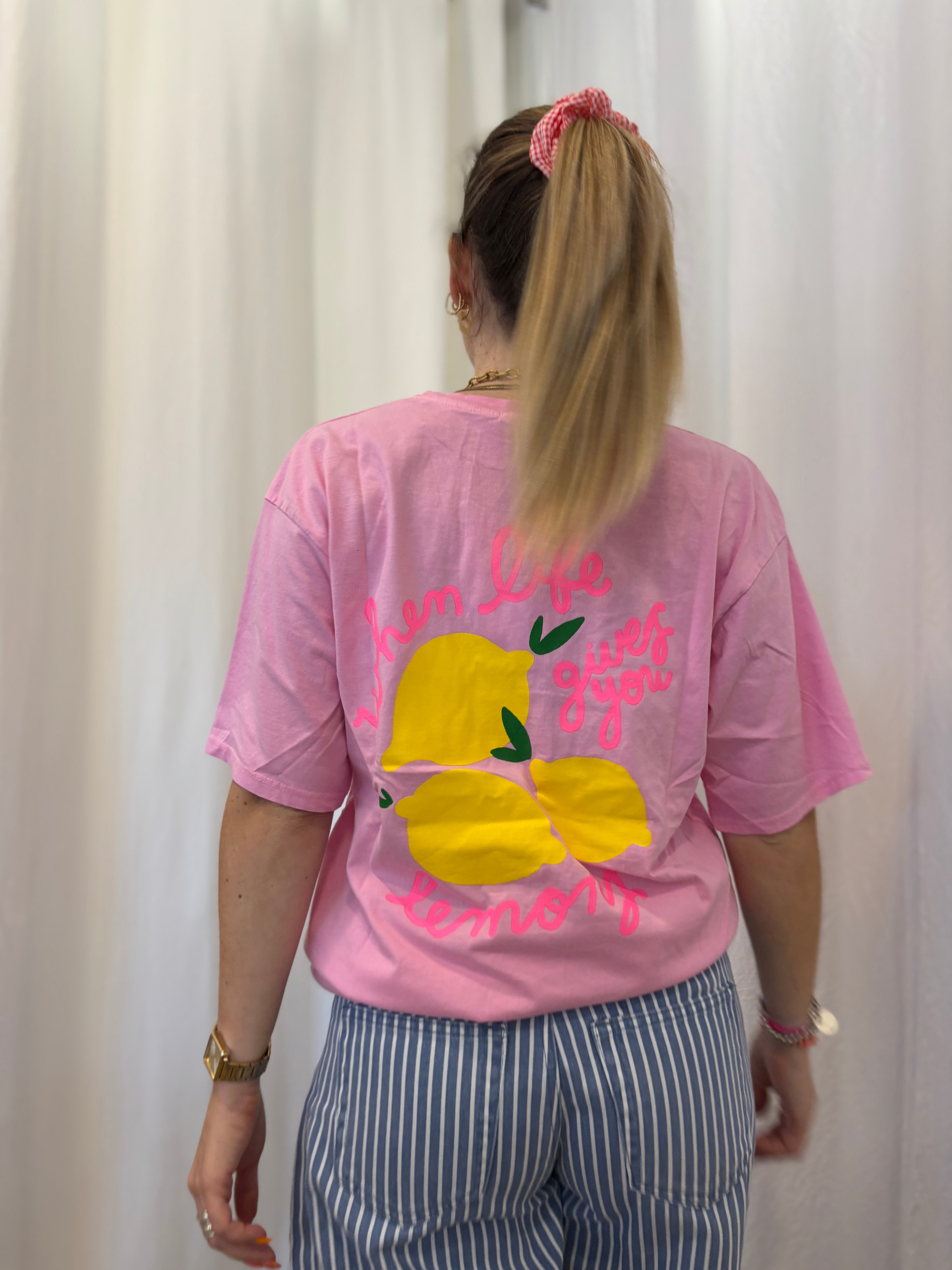 T-shirt LEMONS Rose baby •