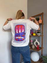 T-shirt SARDINE Blanc