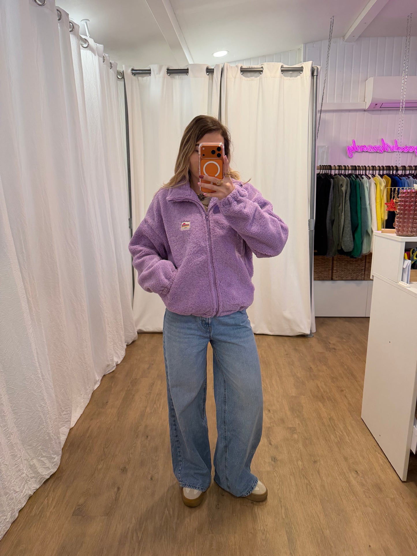 Veste polaire AVA Lilas