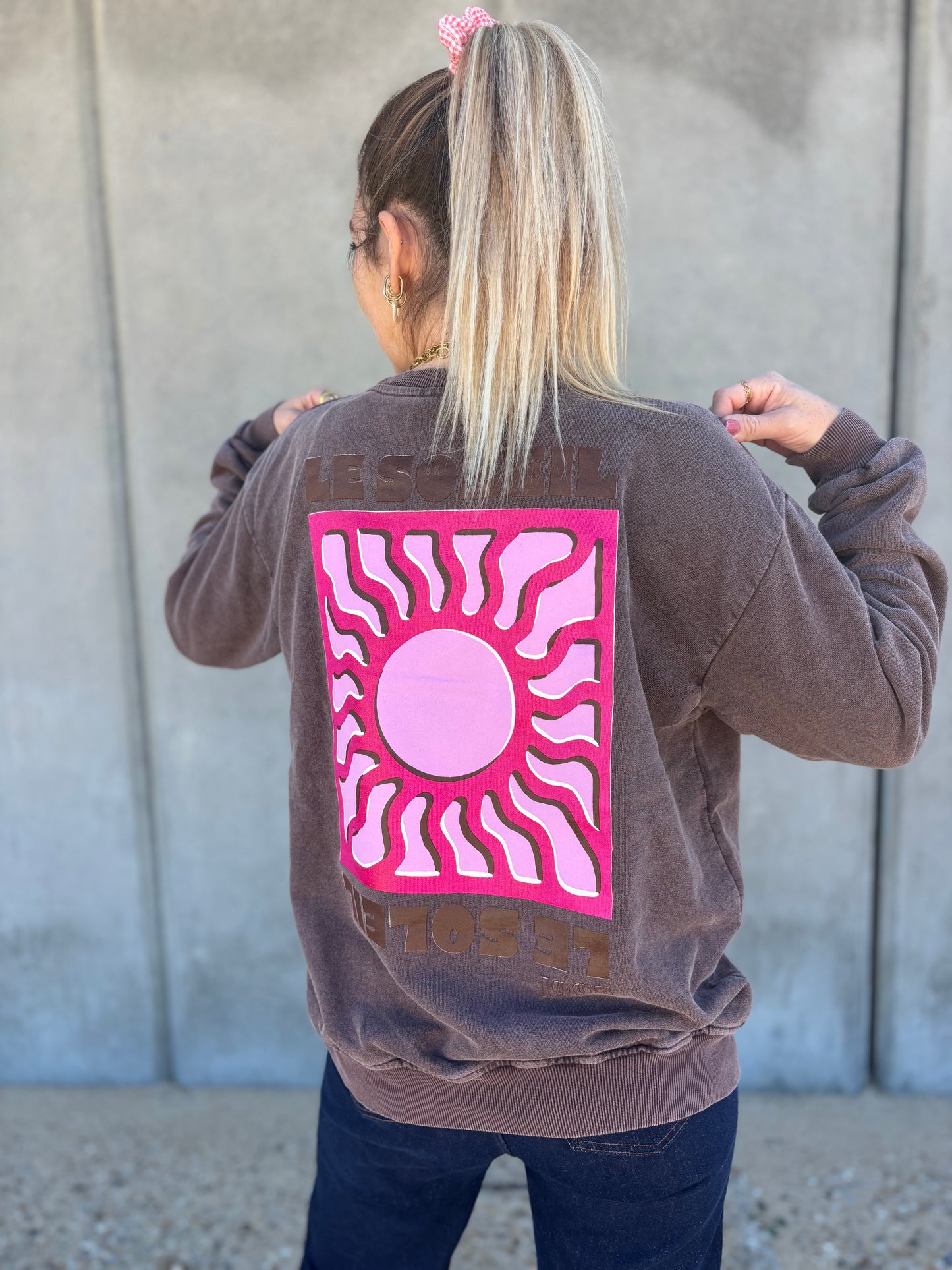 Sweat SOLEIL Marron (NEW)