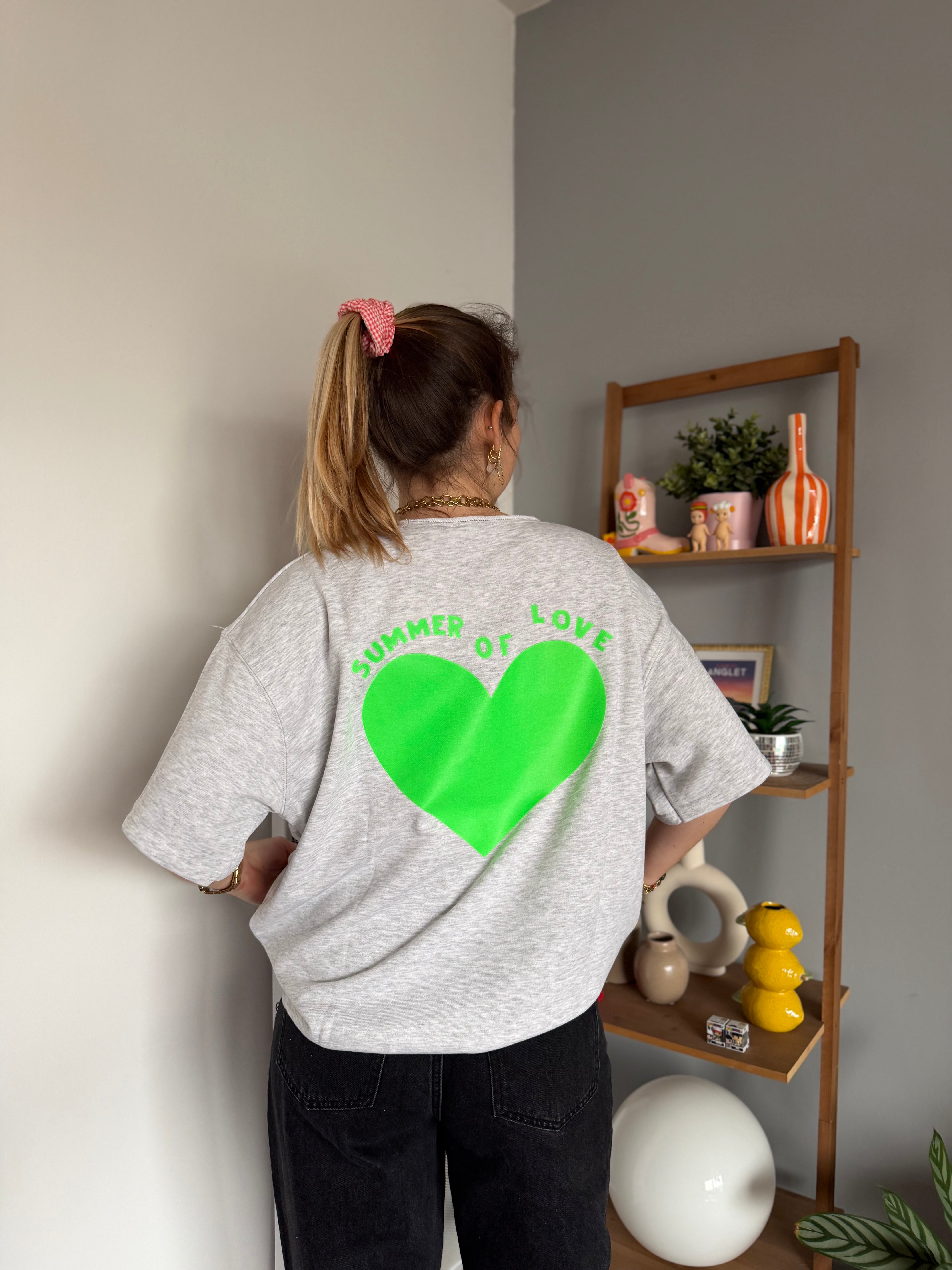Sweat SUMMER OF LOVE Gris