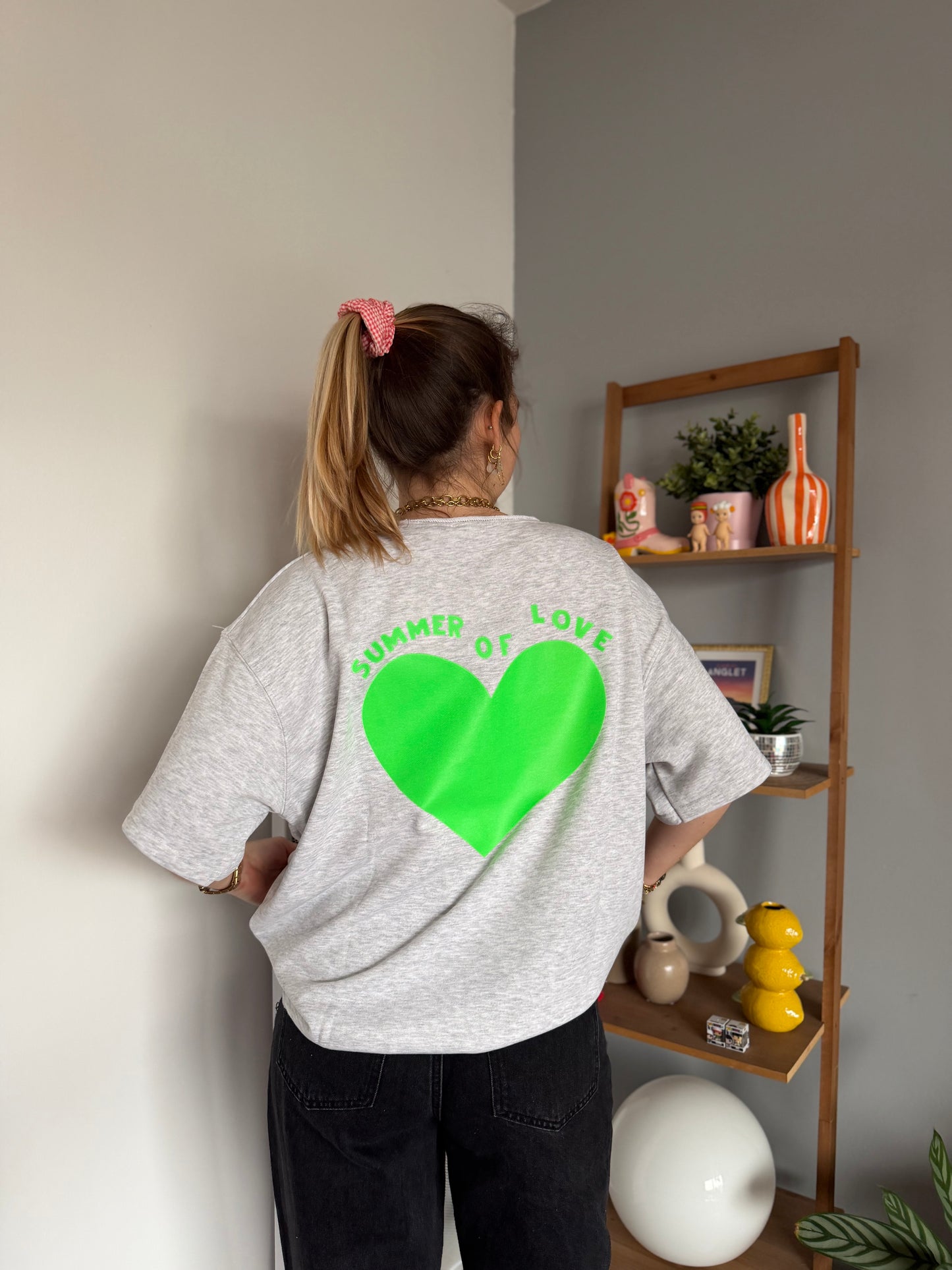 Sweat SUMMER OF LOVE Gris