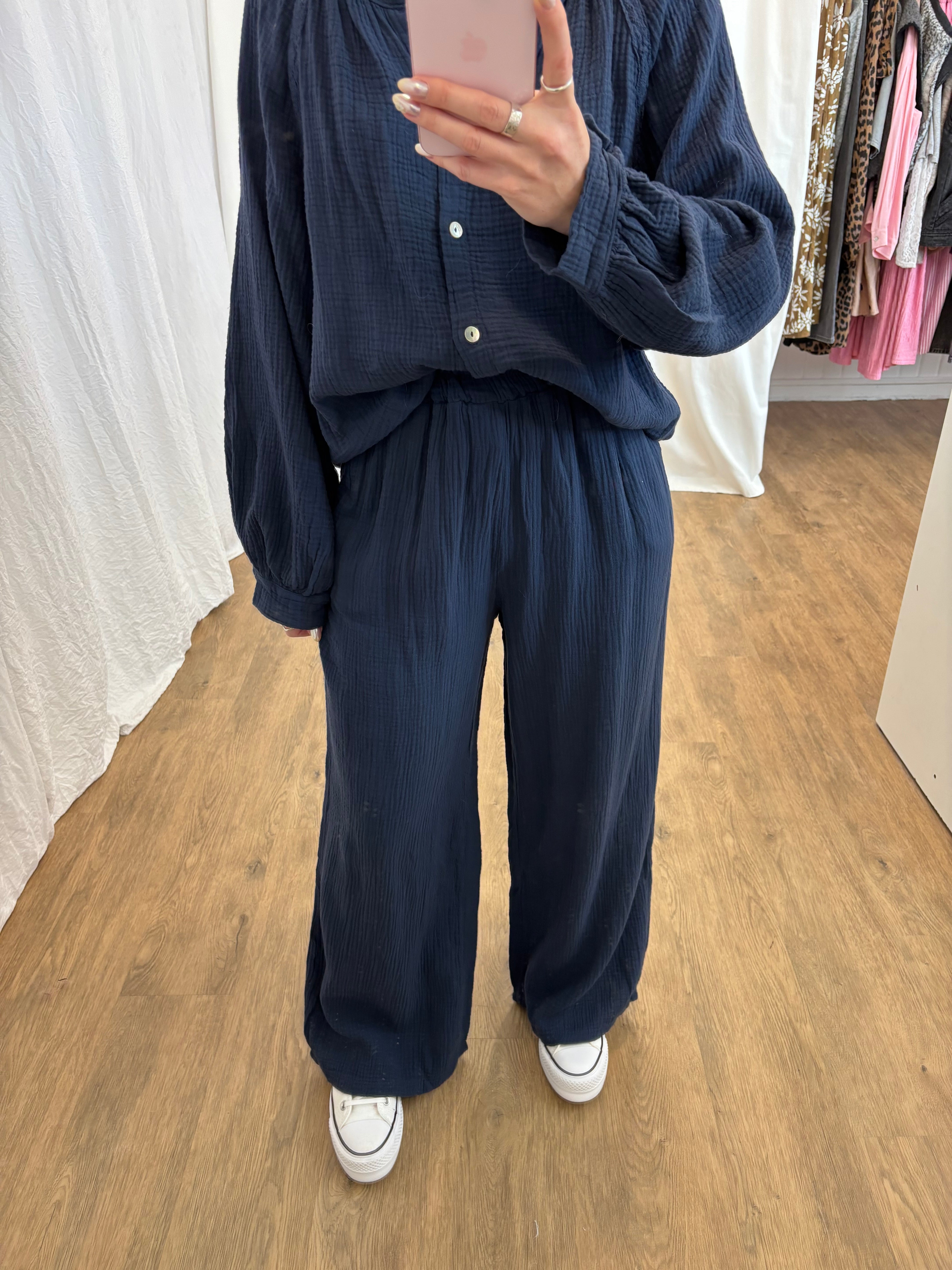 Pantalon LYA Bleu marine