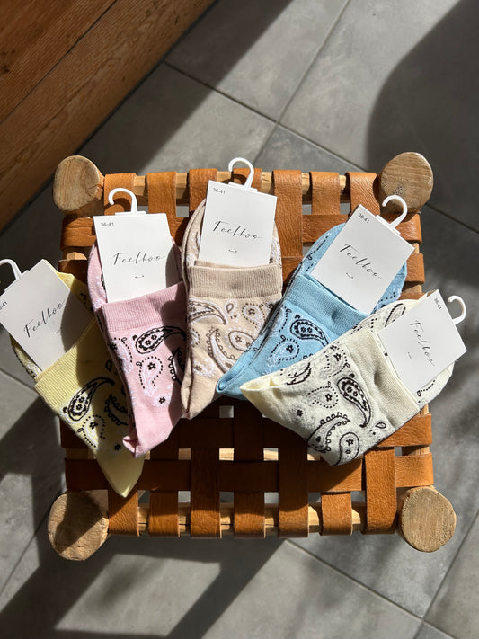 Chaussettes Bandana montantes