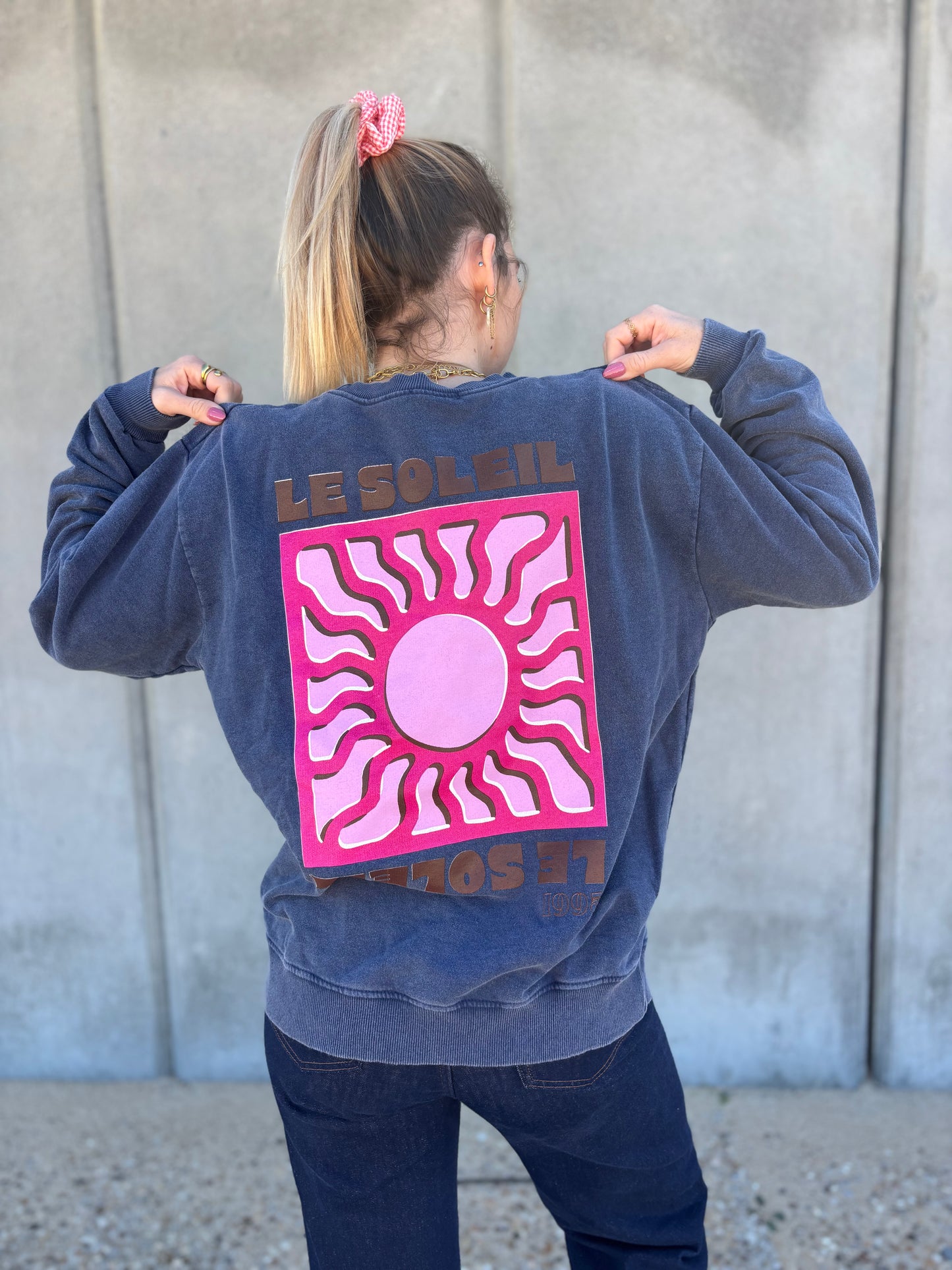 Sweat SOLEIL Bleu marine (NEW)