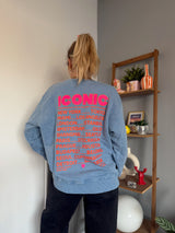 Sweat ICONIC Bleu