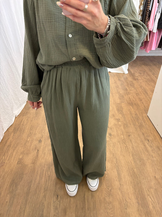 Pantalon LYA Kaki