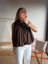 Top CARLA Chocolat