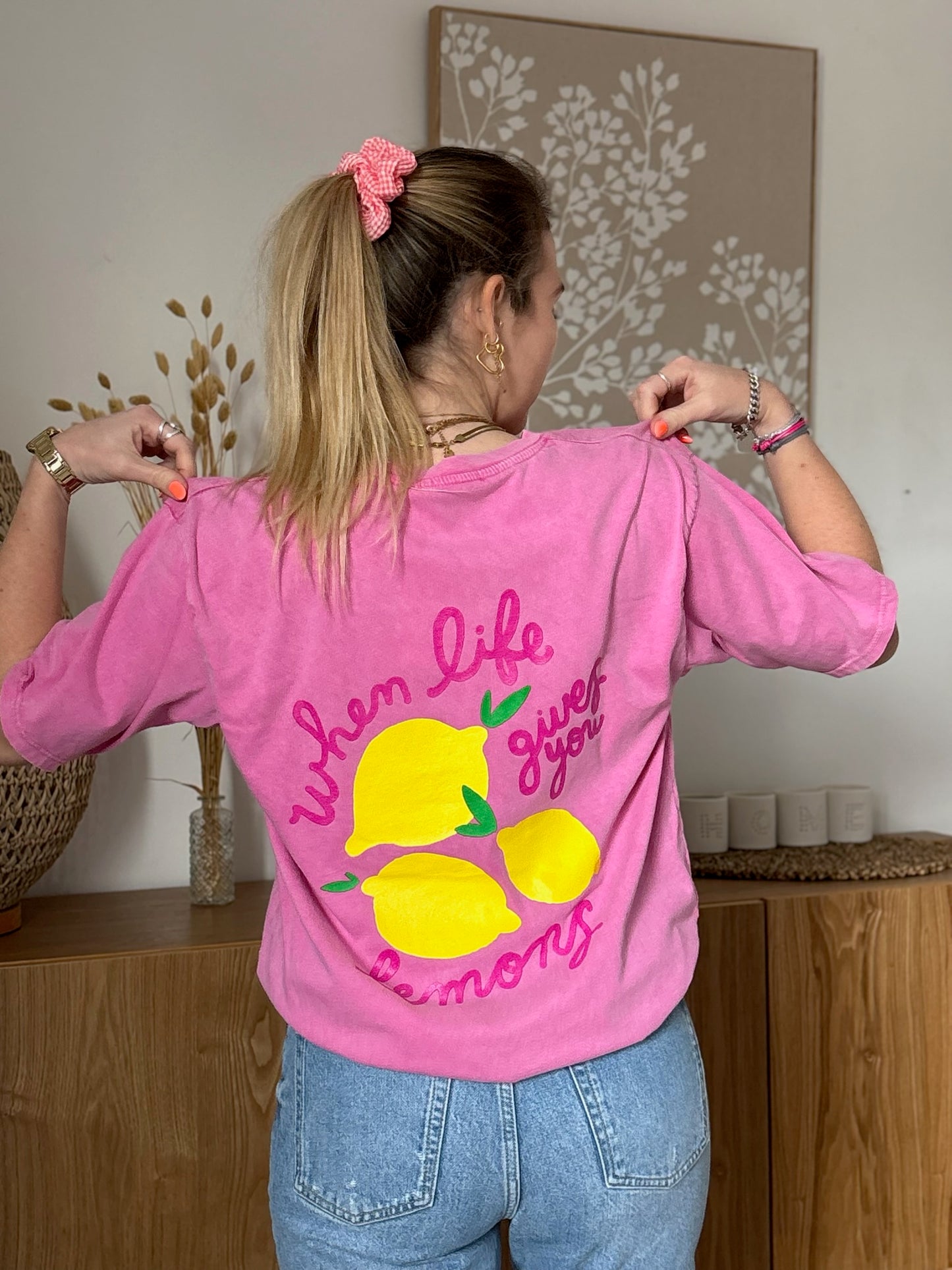 T-shirt LEMONS Rose