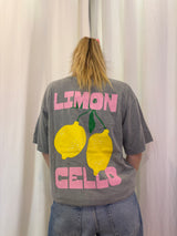 T-shirt LIMON Gris •