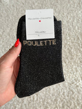 Chaussettes montantes POULETTE