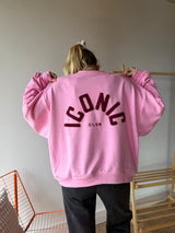 Sweat ICONIC CLUB Rose