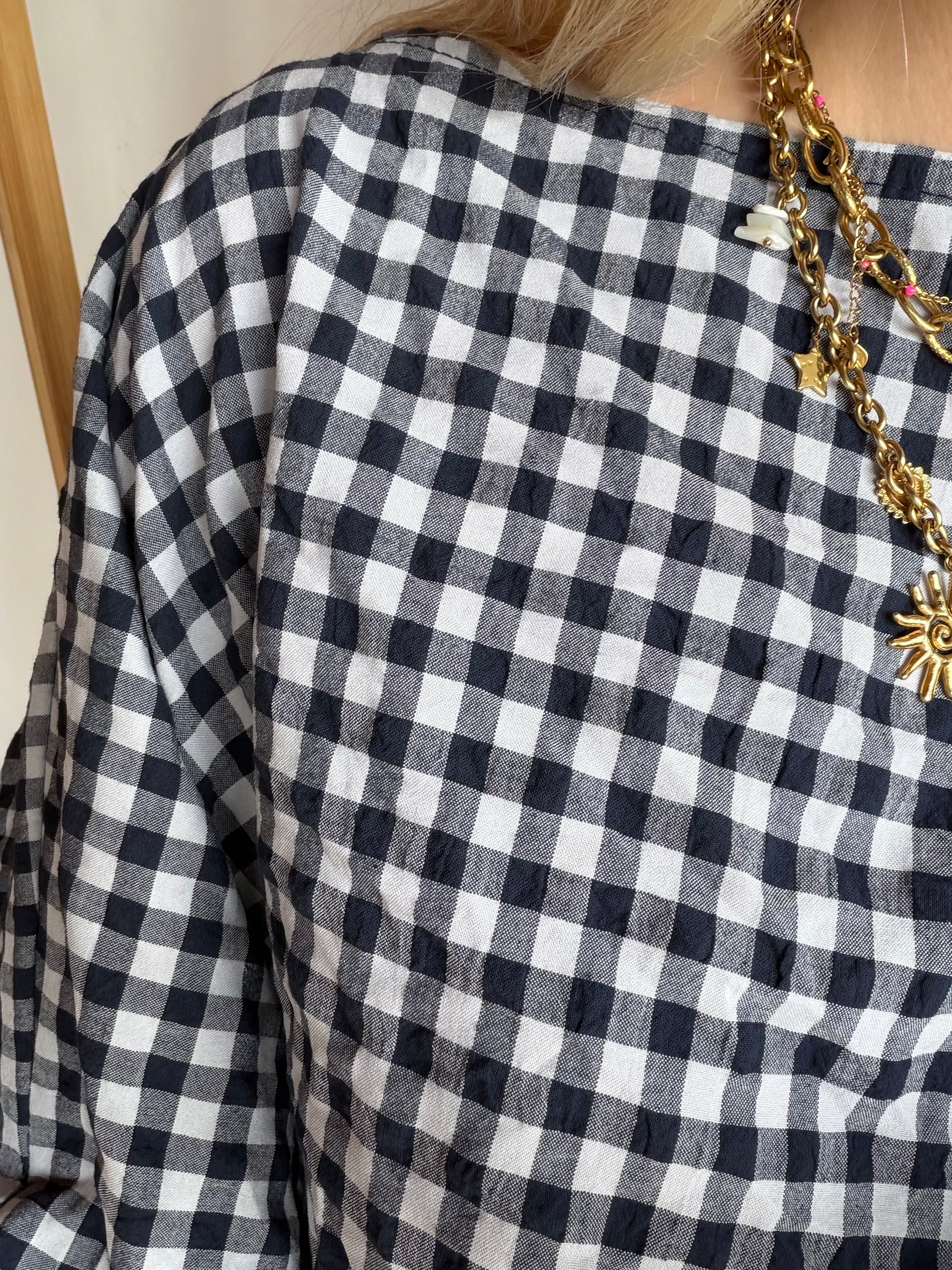 Blouse DIANE Bleu marine