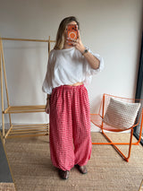 Pantalon DIANE Rouge