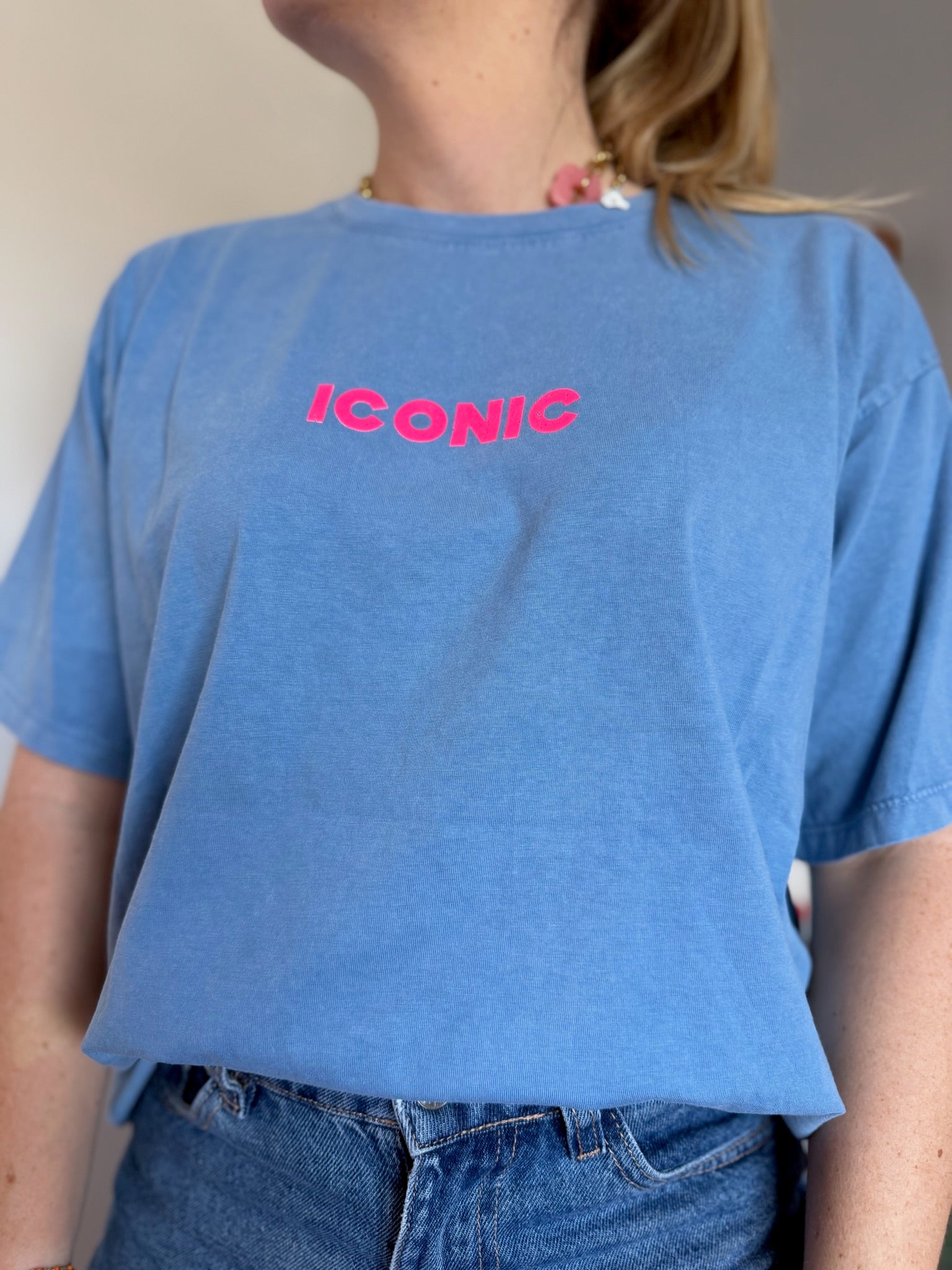 T-shirt ICONIC Bleu