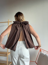 Top CARLA Chocolat