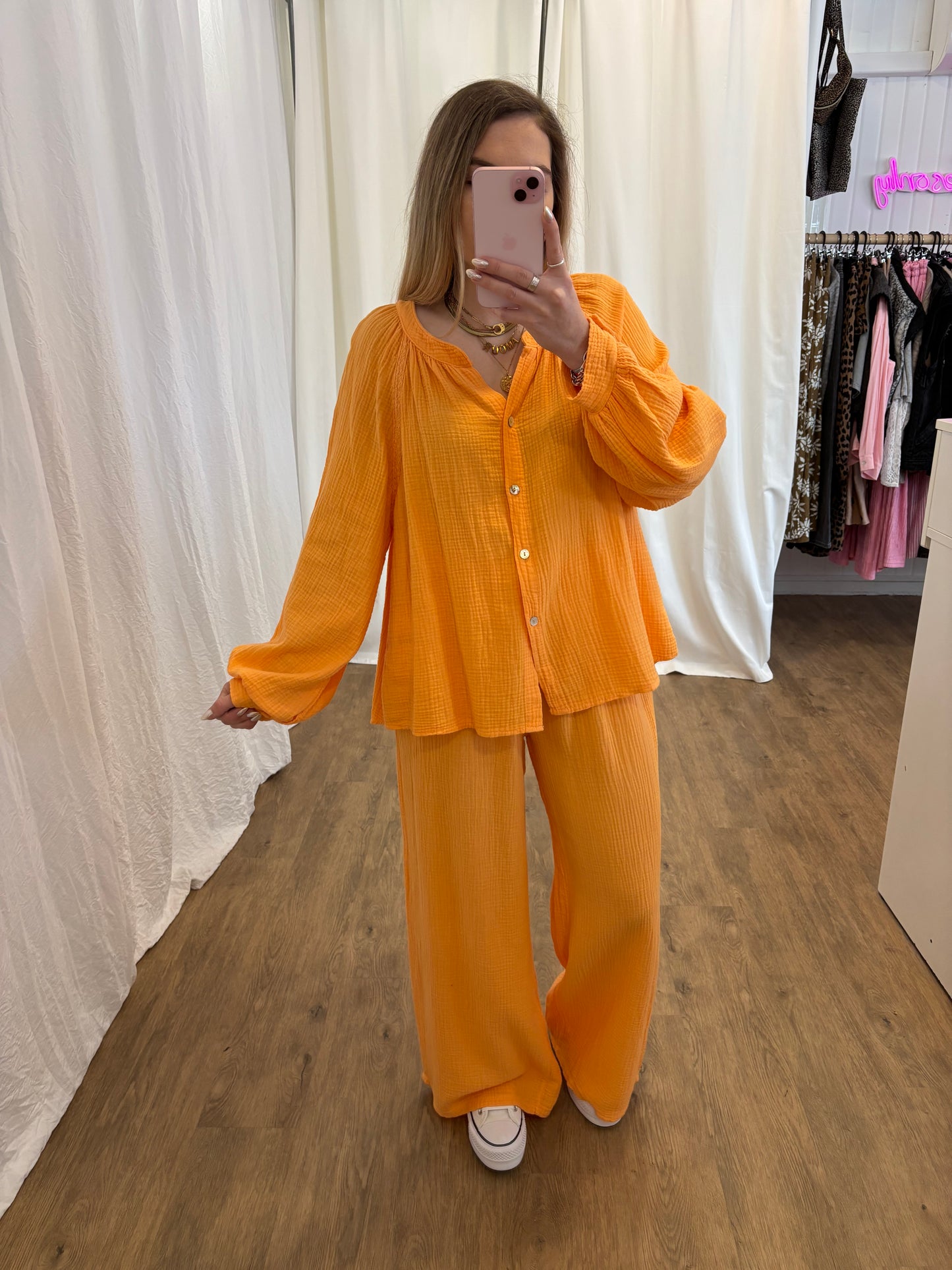 Blouse LYA Orange agrume