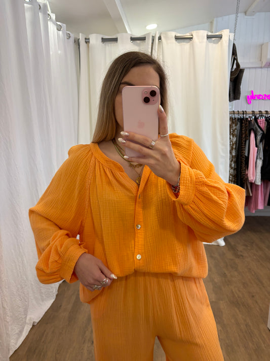Blouse LYA Orange agrume