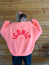 Sweat ICONIC Corail fluo