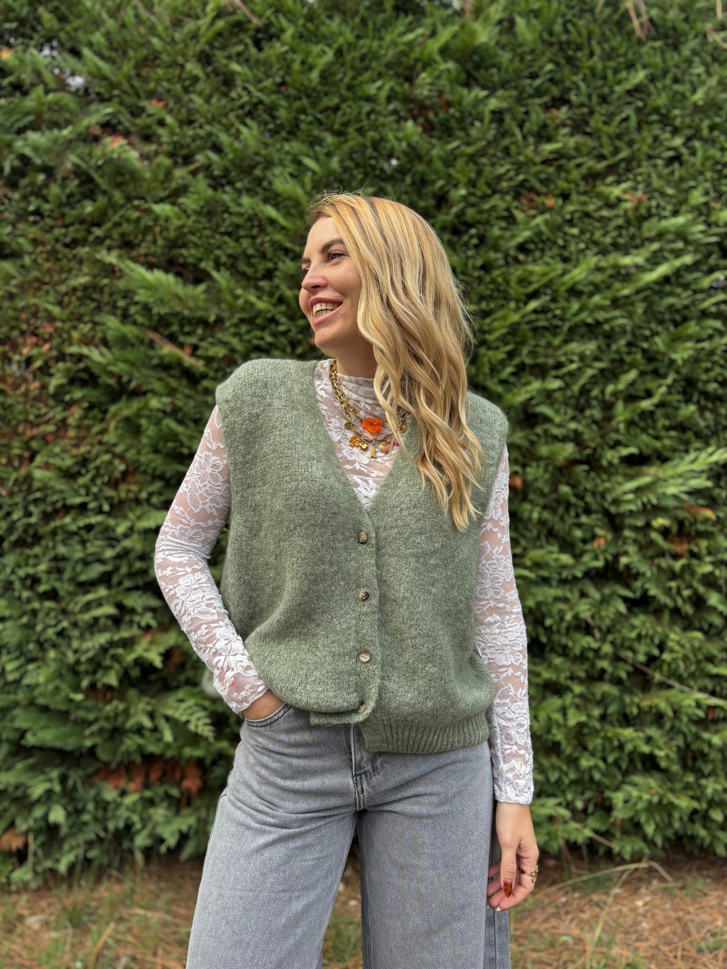 51 - Gilet TOM - Olive