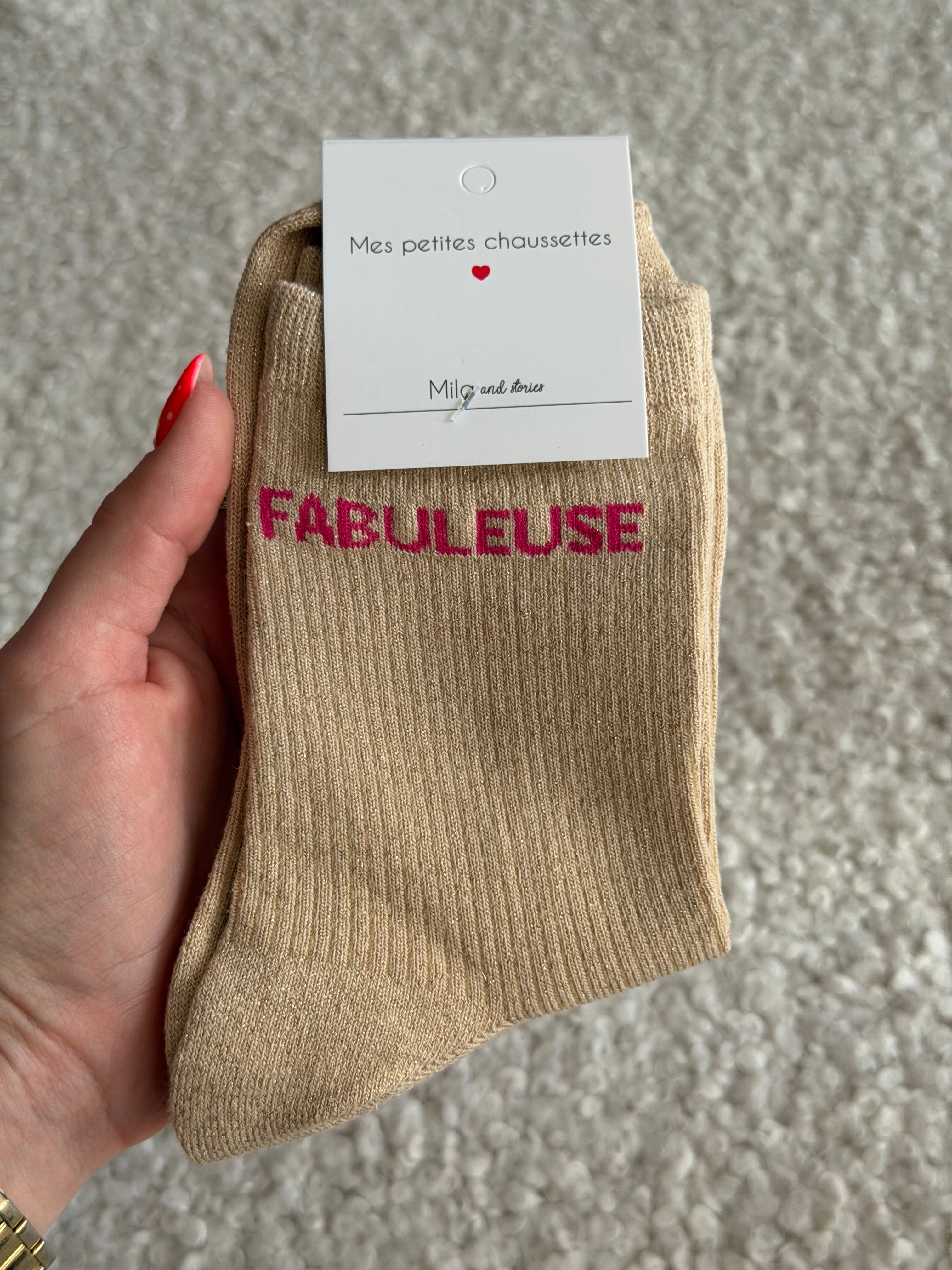 Chaussettes montantes FABULEUSE
