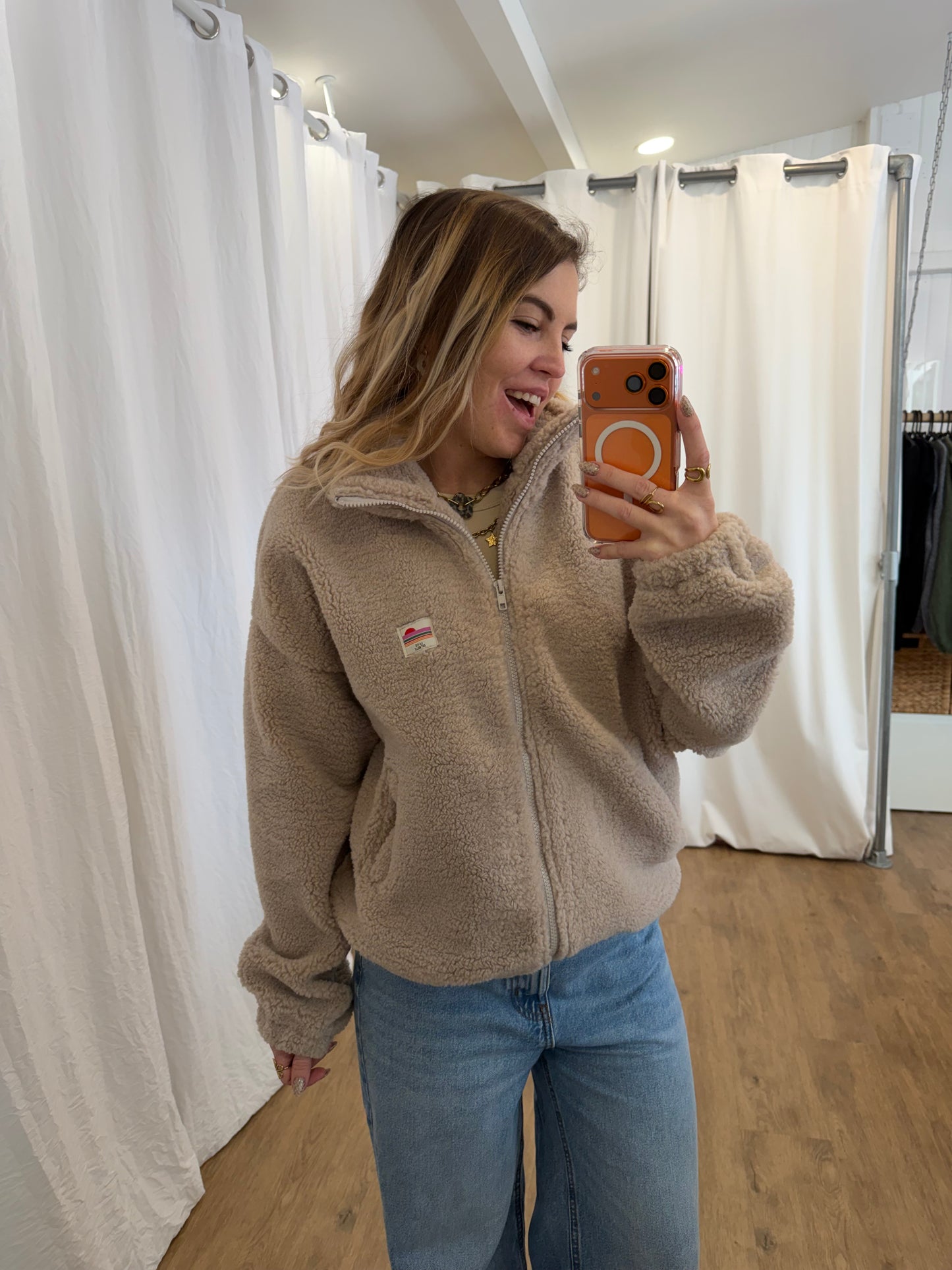 Veste polaire AVA Taupe