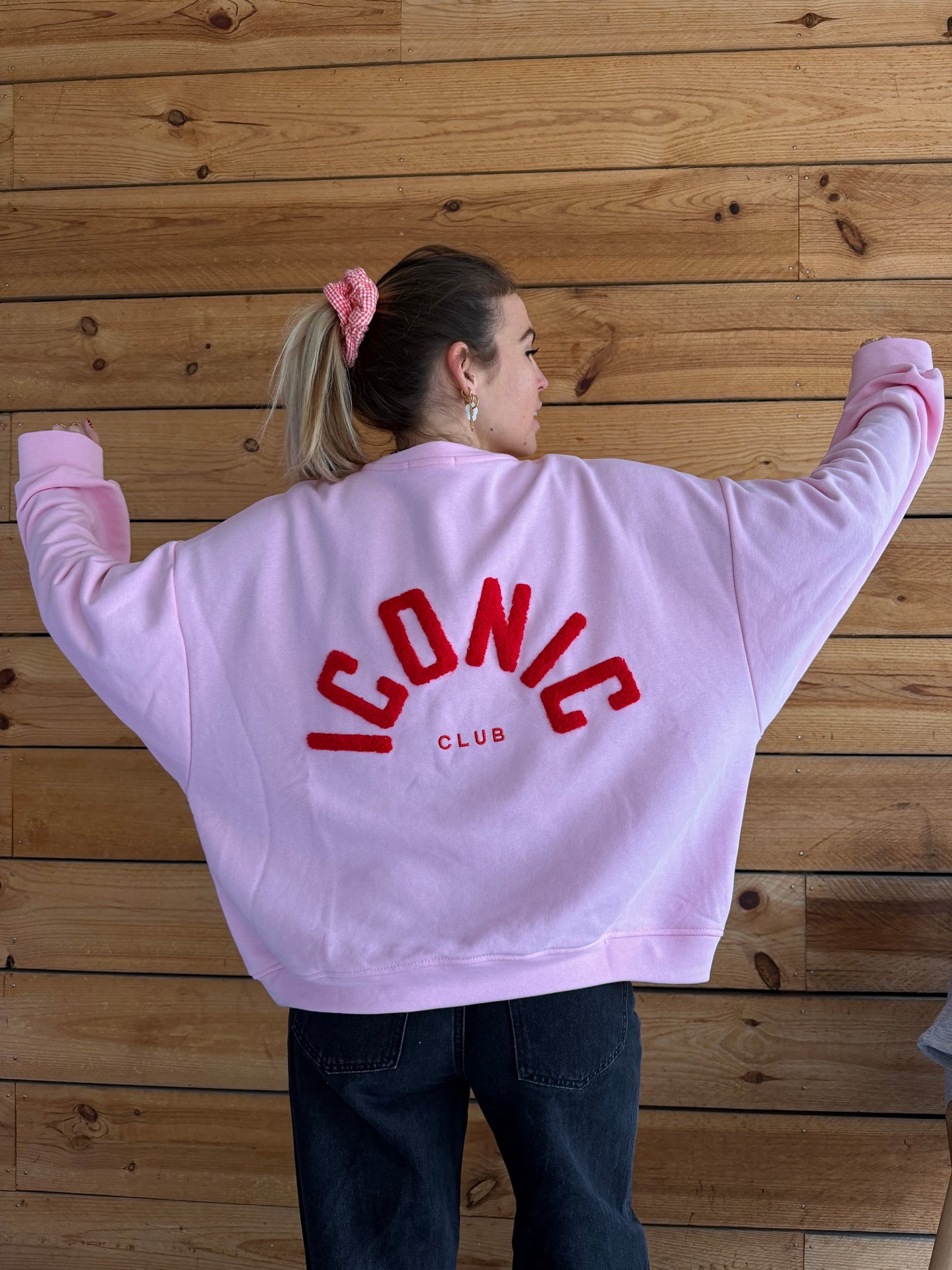 Sweat ICONIC Rose + Rouge