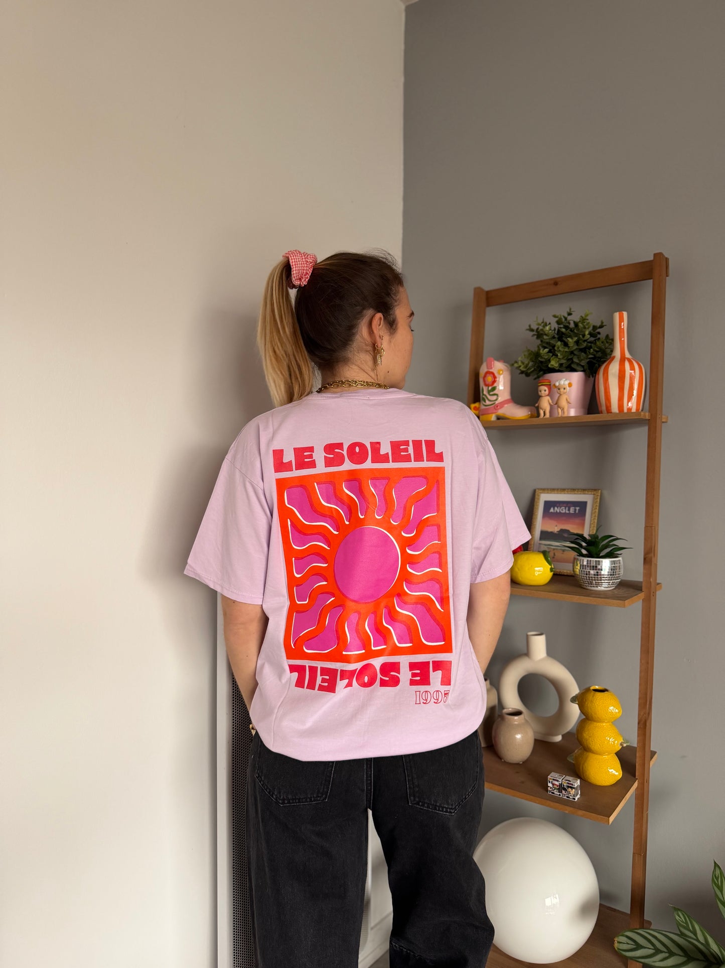 T-shirt SOLEIL Lilas