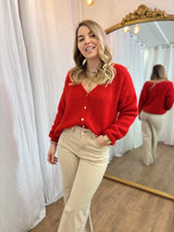 62 - Gilet LOU - Rouge flash 🧡