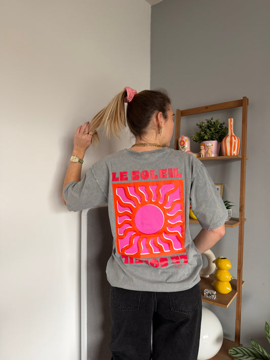 T-shirt SOLEIL Gris